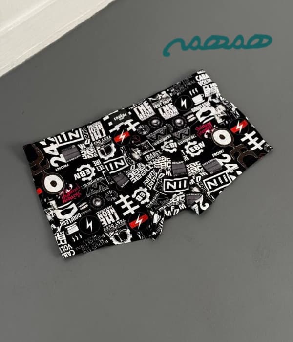 شورت مردانه طرح دار