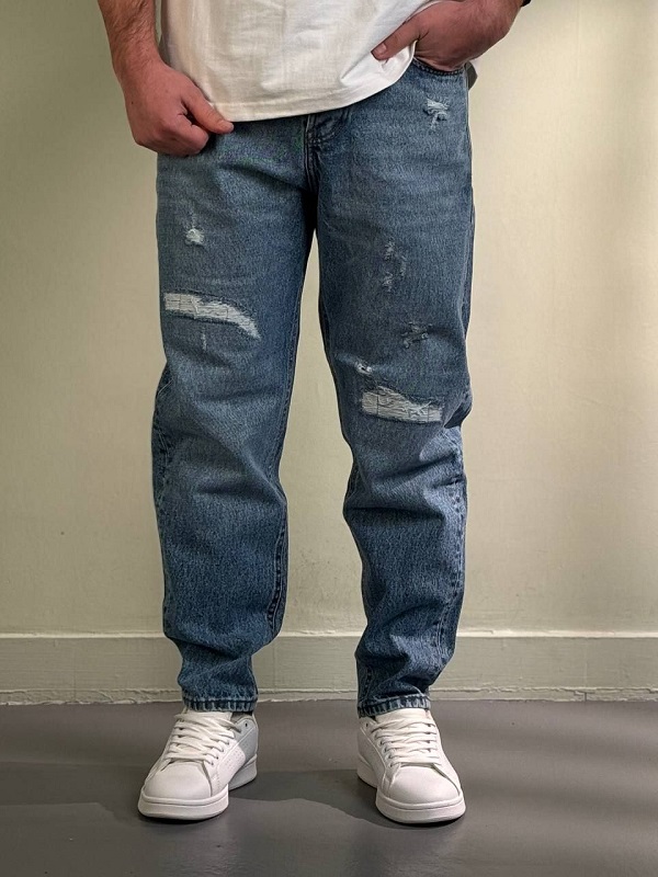 شلوار، شلوار جین،شلوار جین مام فیت مردانه،شلوار لی،شلوار مام فیت