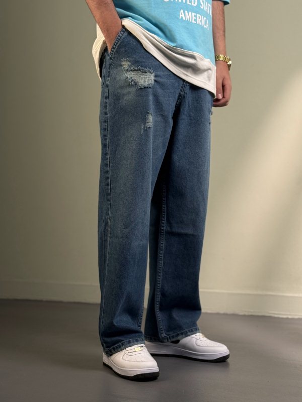شلوار،شلوار جین،شلوار جین بگ مردانه،شلوار جین بگ پسرانه،شلوار بگ