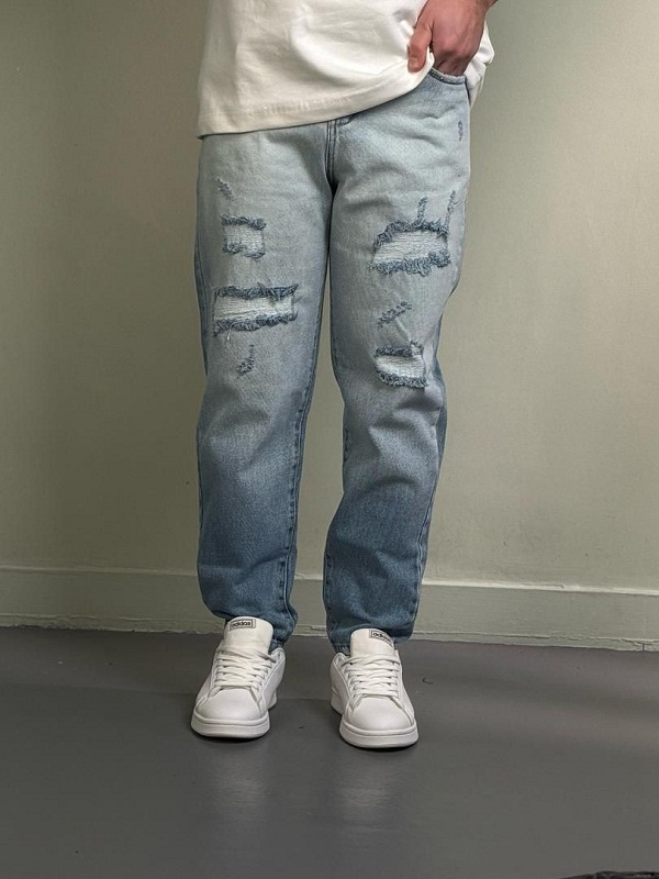 شلوار، شلوار جین،شلوار جین مام فیت مردانه،شلوار لی،شلوار مام فیت