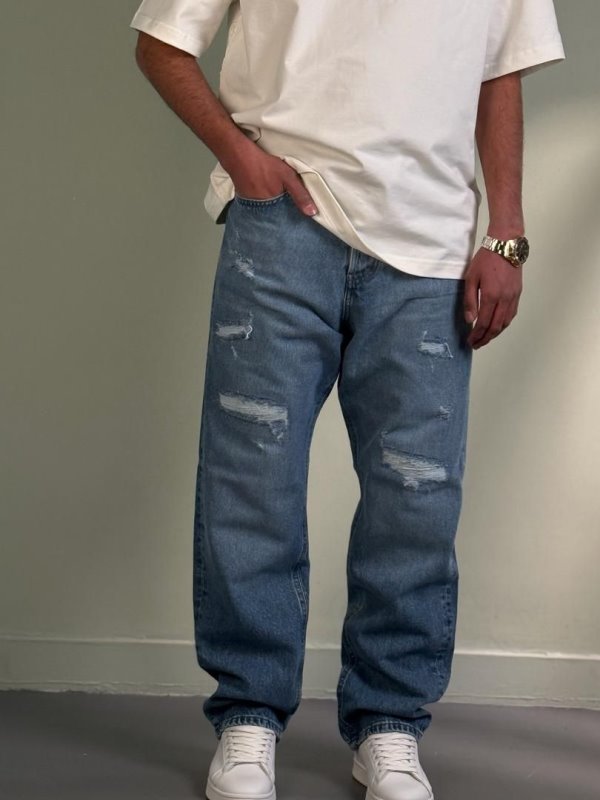 شلوار،شلوار جین،شلوار جین بگ مردانه،شلوار جین بگ پسرانه،شلوار بگ