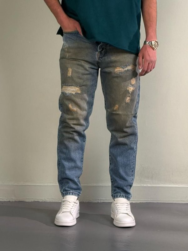 شلوار، شلوار جین،شلوار جین مام فیت مردانه،شلوار لی،شلوار مام فیت