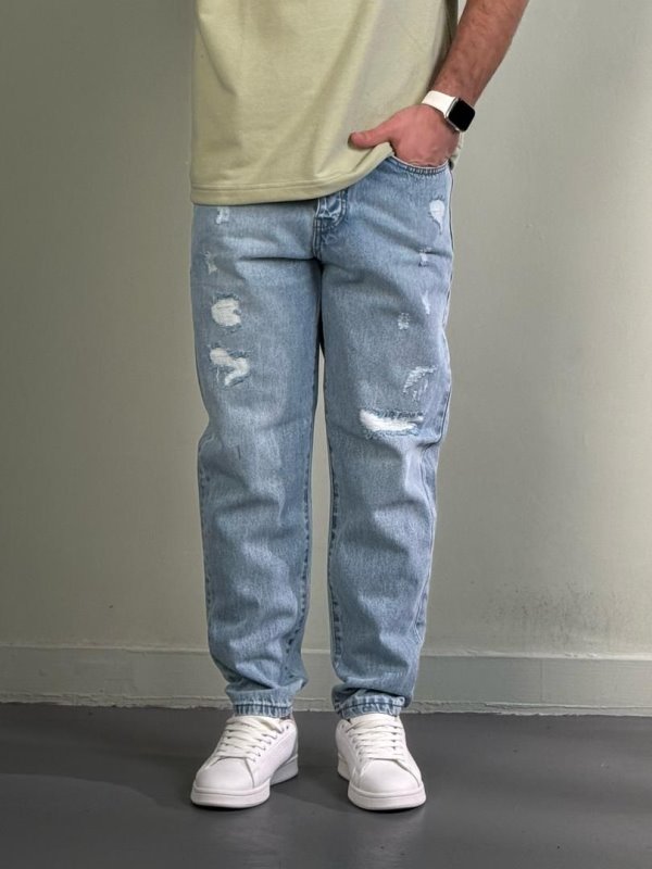 شلوار، شلوار جین،شلوار جین مام فیت مردانه،شلوار لی،شلوار مام فیت