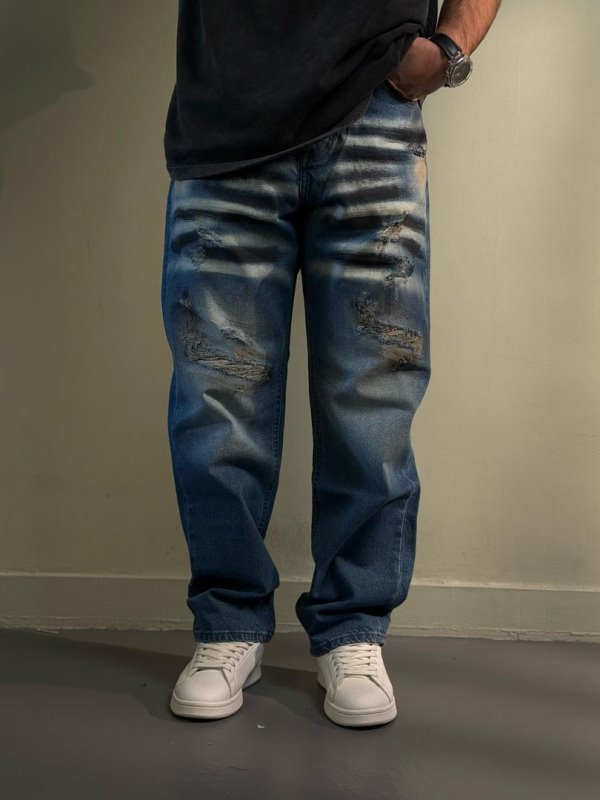 شلوار،شلوار جین،شلوار جین بگ مردانه،شلوار جین بگ پسرانه،شلوار بگ