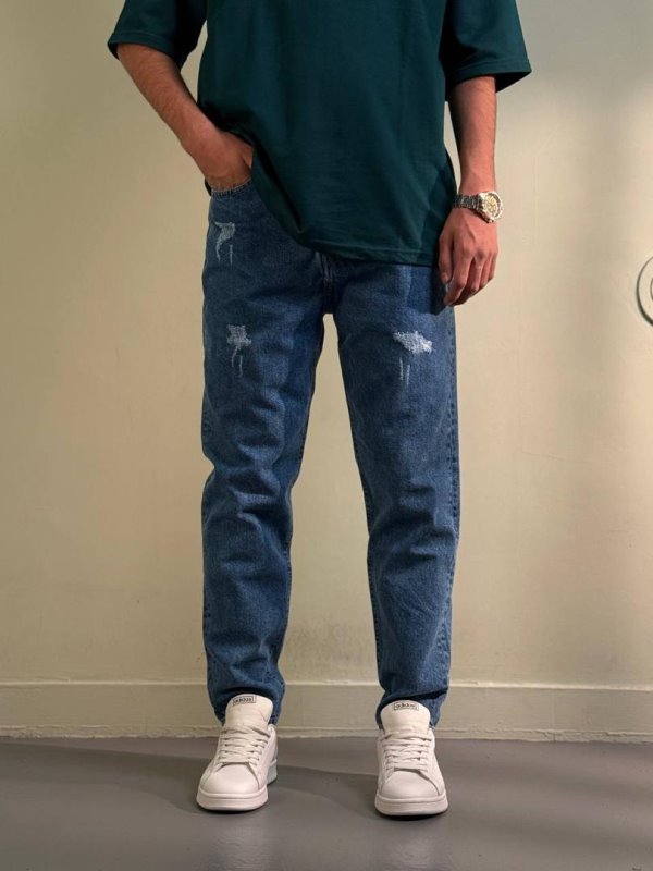 شلوار، شلوار جین،شلوار جین مام فیت مردانه،شلوار جین پسرانه،شلوار اسپرت