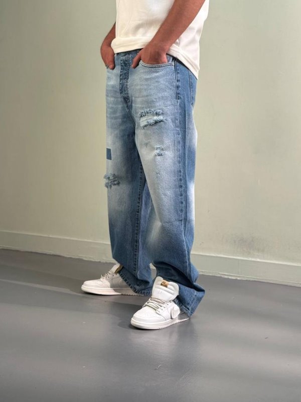 شلوار،شلوار جین،شلوار جین بگ مردانه،شلوار جین بگ پسرانه،شلوار بگ