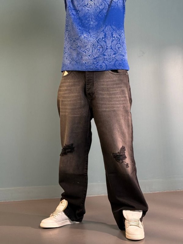 شلوار،شلوار جین،شلوار جین بگ مردانه،شلوار جین بگ پسرانه،شلوار بگ