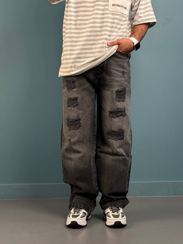 شلوار،شلوار جین،شلوار جین بگ مردانه،شلوار جین بگ پسرانه،شلوار بگ