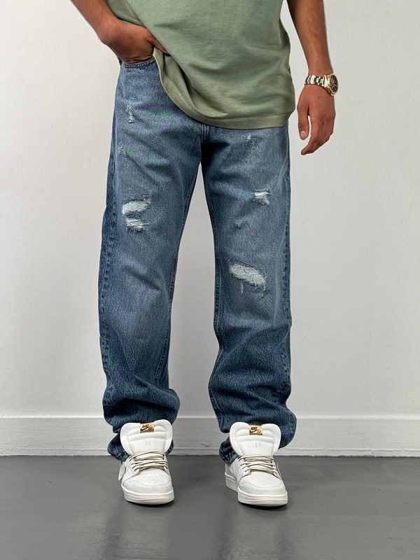 شلوار،شلوار جین،شلوار جین بگ مردانه،شلوار جین بگ پسرانه،شلوار بگ