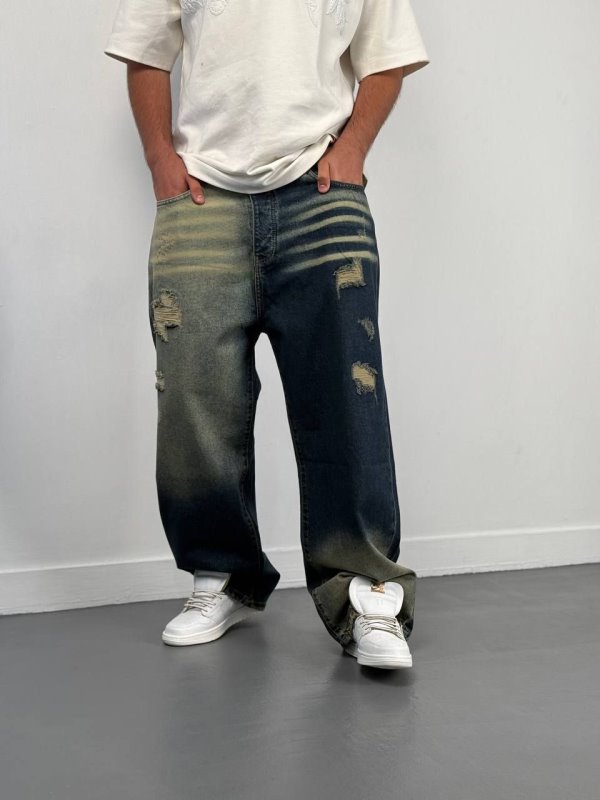 شلوار،شلوار جین،شلوار جین بگ مردانه،شلوار جین بگ پسرانه،شلوار بگ