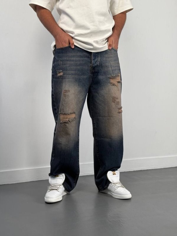 شلوار،شلوار جین،شلوار جین بگ مردانه،شلوار جین بگ پسرانه،شلوار بگ