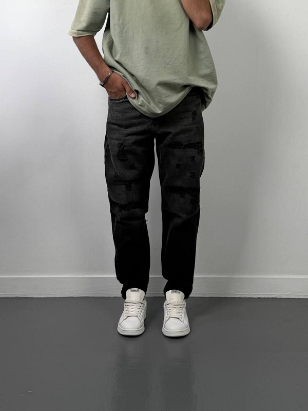 شلوار، شلوار جین،شلوار جین مام فیت مردانه،شلوار لی،شلوار مام فیت