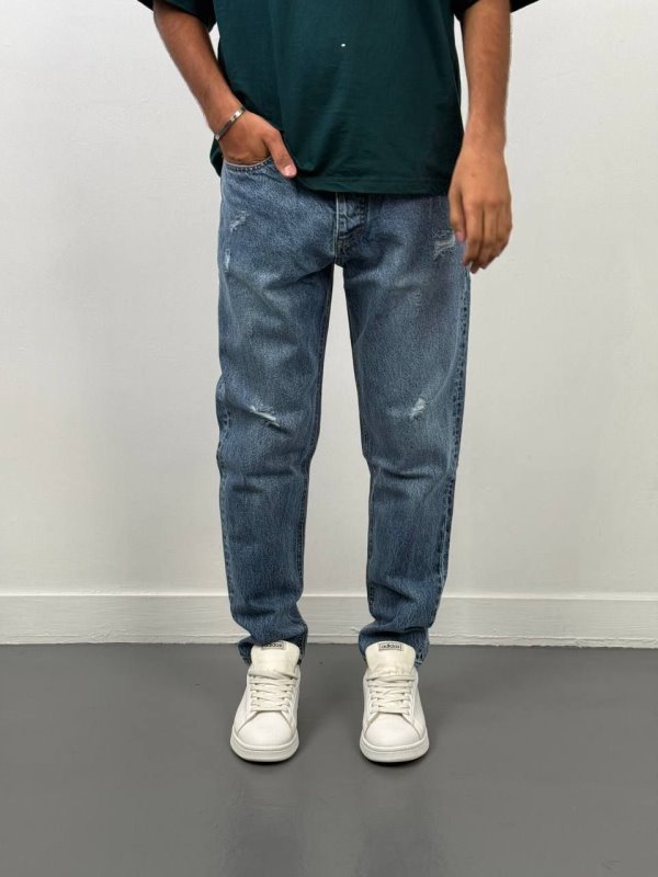 شلوار، شلوار جین،شلوار جین مام فیت مردانه،شلوار لی،شلوار مام فیت