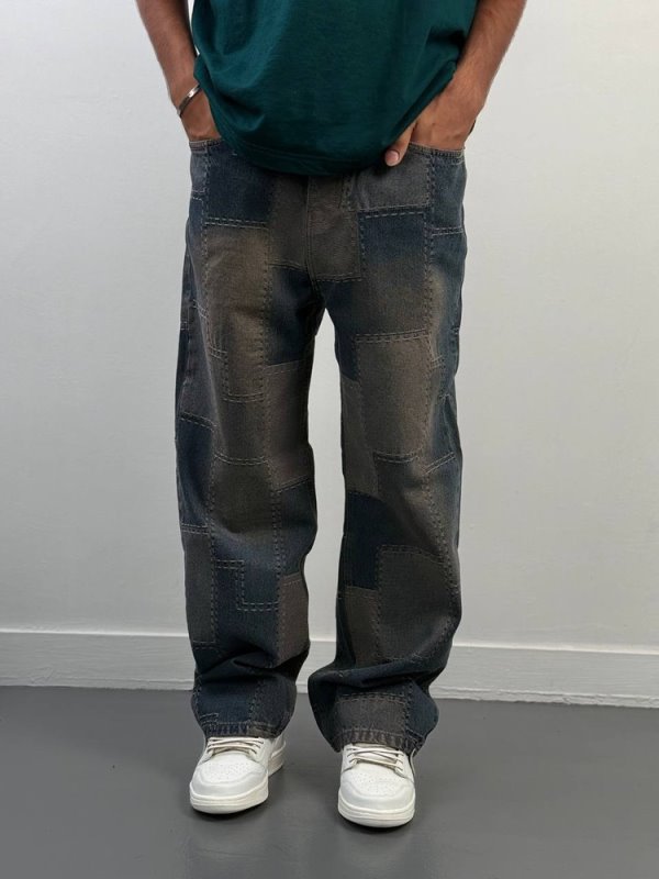 شلوار،شلوار جین،شلوار جین بگ مردانه،شلوار جین بگ پسرانه،شلوار بگ