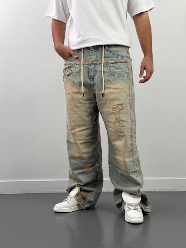 شلوار،شلوار جین،شلوار جین بگ مردانه،شلوار جین بگ پسرانه،شلوار بگ