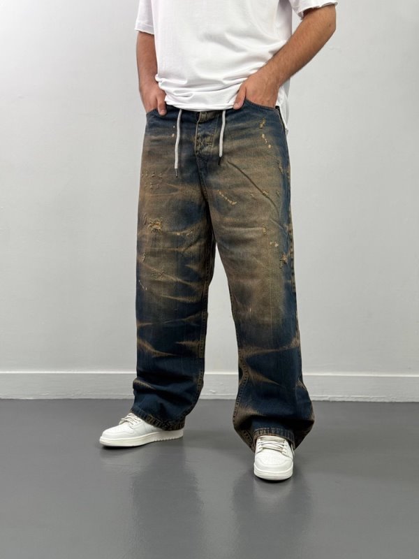 شلوار،شلوار جین،شلوار جین بگ مردانه،شلوار جین بگ پسرانه،شلوار بگ