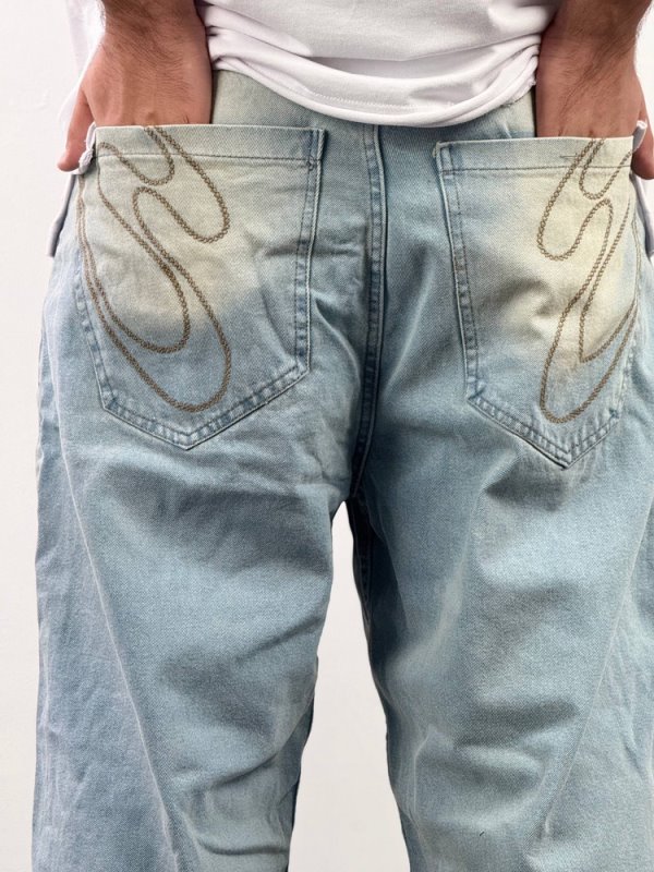 شلوار،شلوار جین،شلوار جین بگ مردانه،شلوار جین بگ پسرانه،شلوار بگ