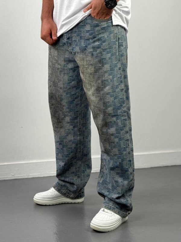 شلوار،شلوار جین،شلوار جین بگ مردانه،شلوار جین بگ پسرانه،شلوار بگ