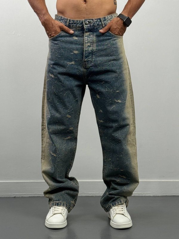 شلوار،شلوار جین،شلوار جین بگ مردانه،شلوار جین بگ پسرانه،شلوار بگ