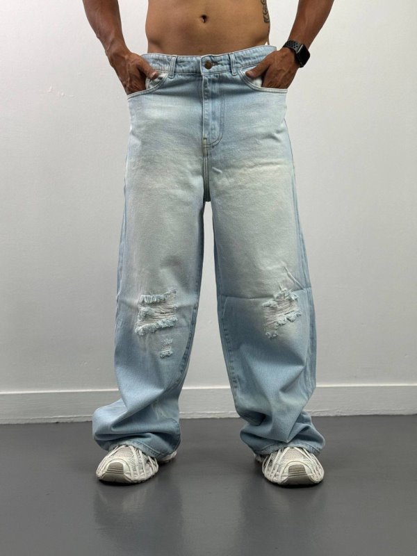 شلوار،شلوار جین،شلوار جین بگ مردانه،شلوار جین بگ پسرانه،شلوار بگ