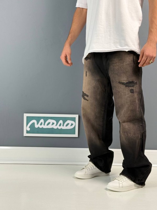 شلوار،شلوار جین،شلوار جین بگ مردانه،شلوار جین بگ پسرانه،شلوار بگ