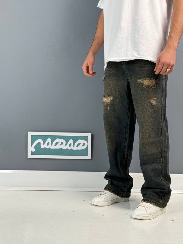 شلوار،شلوار جین،شلوار جین بگ مردانه،شلوار جین بگ پسرانه،شلوار بگ