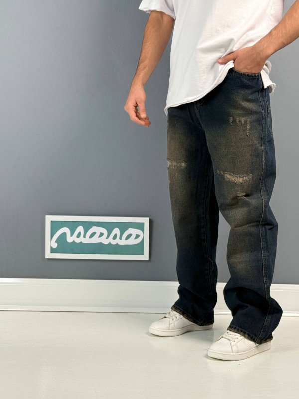 شلوار،شلوار جین،شلوار جین بگ مردانه،شلوار جین بگ پسرانه،شلوار بگ