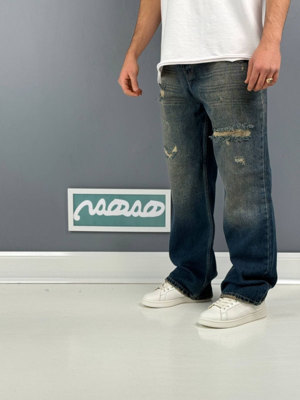 شلوار نیم بگ،شلوار مردانه نیم بگ،شلوار جین نیم بگ،شلوار نیم بگ مردانه