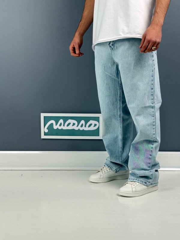 شلوار نیم بگ،شلوار مردانه نیم بگ،شلوار جین نیم بگ،شلوار نیم بگ مردانه