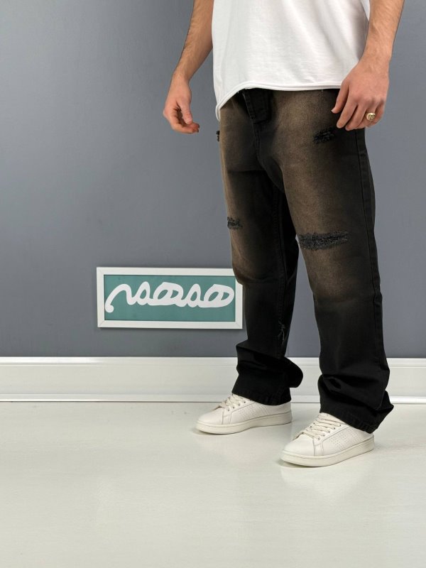 شلوار نیم بگ،شلوار مردانه نیم بگ،شلوار جین نیم بگ،شلوار نیم بگ مردانه