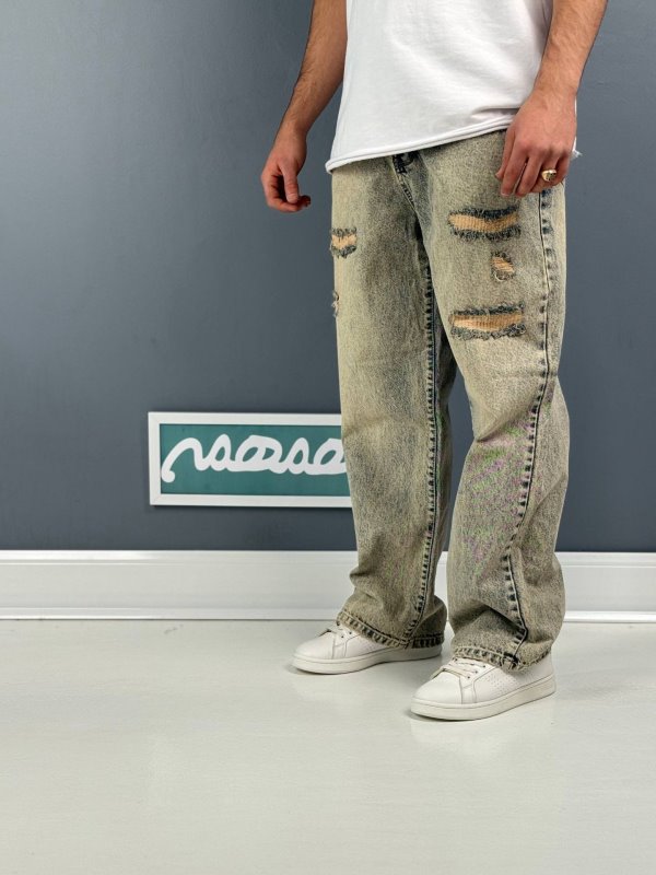 شلوار نیم بگ،شلوار مردانه نیم بگ،شلوار جین نیم بگ،شلوار نیم بگ مردانه