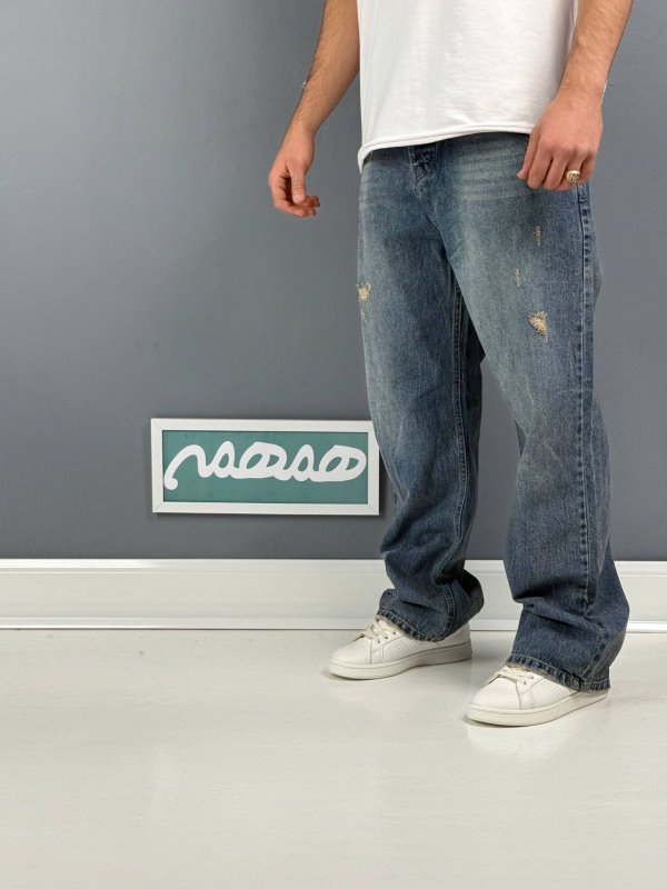 شلوار نیم بگ،شلوار مردانه نیم بگ،شلوار جین نیم بگ،شلوار نیم بگ مردانه