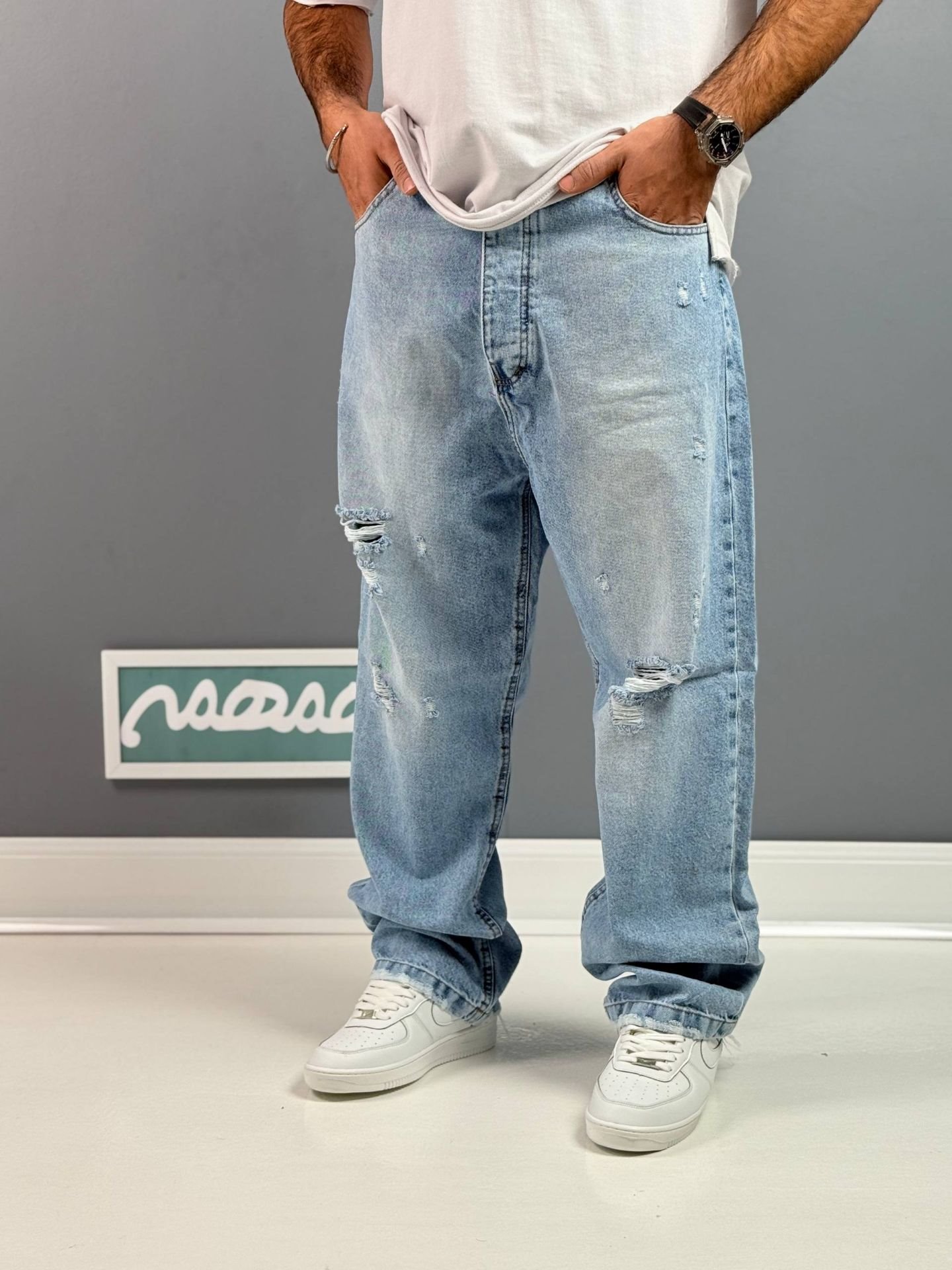 شلوار فول بگ،شلوار جین بگ،شلوار بگ،شلوار بگ مردانه،شلوار بگ پسرانه