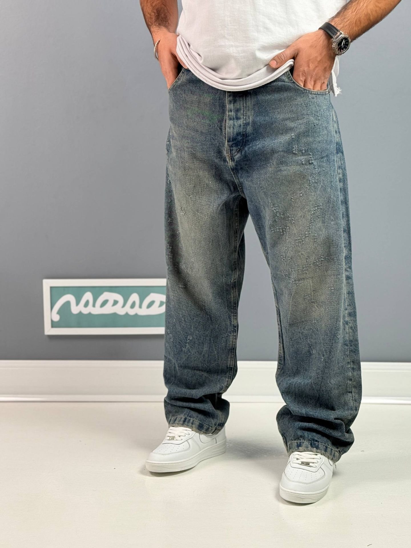 شلوار فول بگ،شلوار جین بگ،شلوار بگ،شلوار بگ مردانه،شلوار بگ پسرانه