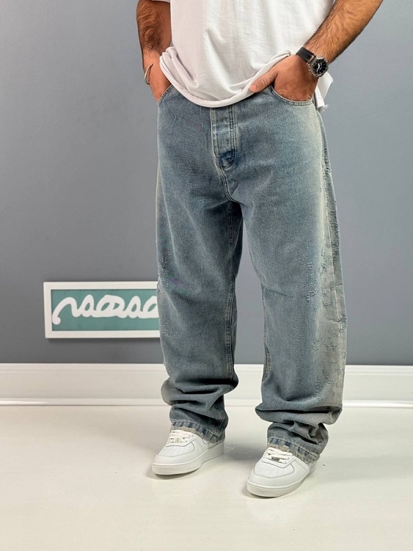 شلوار فول بگ،شلوار جین بگ،شلوار بگ،شلوار بگ مردانه،شلوار بگ پسرانه