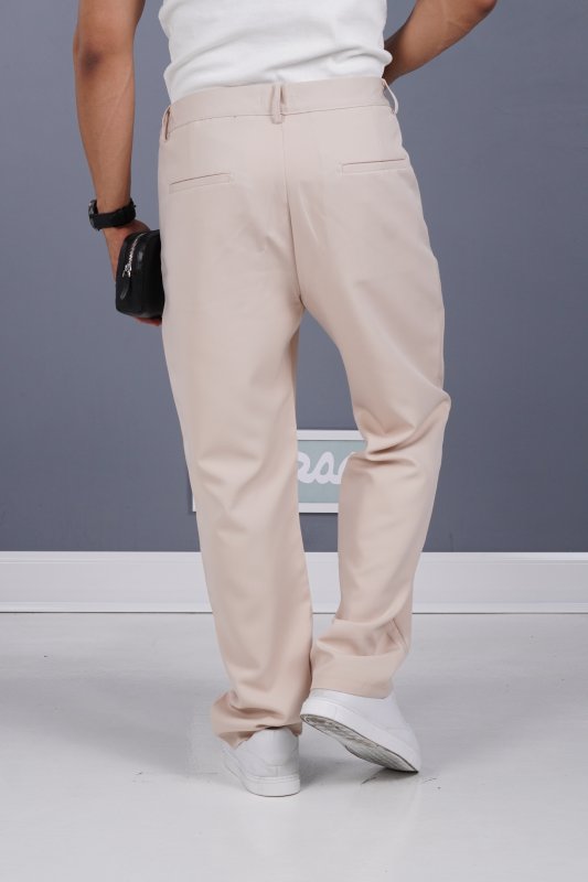 شلوار پارچه ای ساده مازراتی مردانه کد 323190