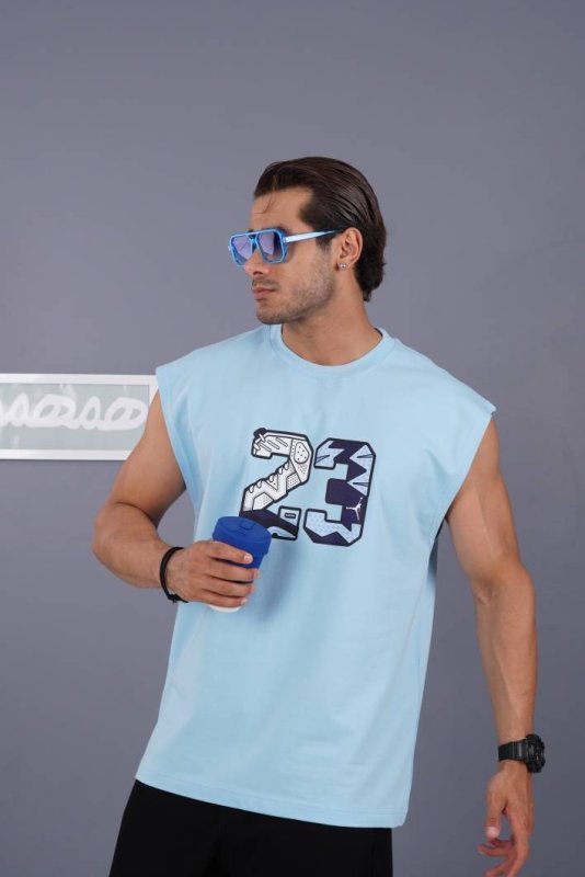 وست مردانه طرح دار چاپی کد 600753
