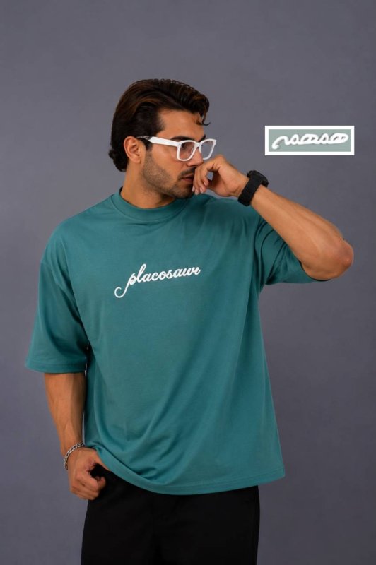 تیشرت مردانه گلدوزی طرح دار کد 602104