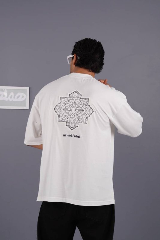 تیشرت مردانه طرح دار گلدوزی کد 6009169