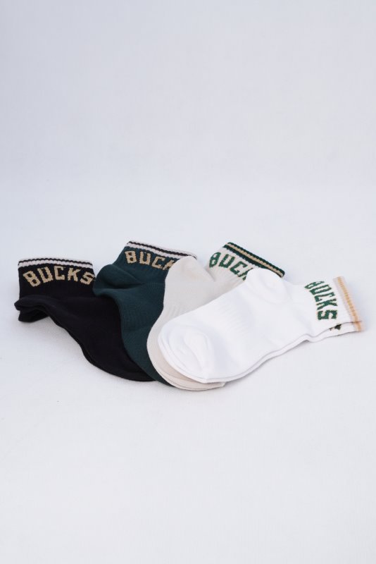 جوراب طرح BUCKS نیم ساق کد 1260134