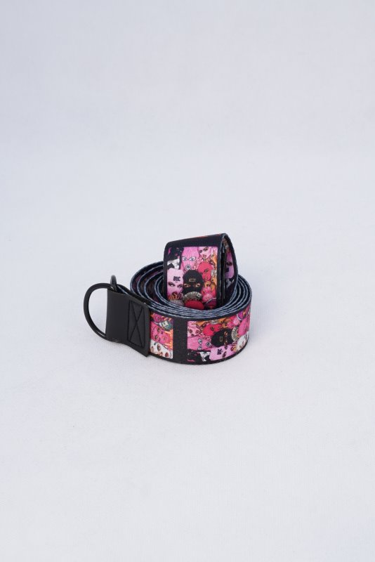 کمربند مردانه طرح دار PINK GIRLS رنگی کد 1242154