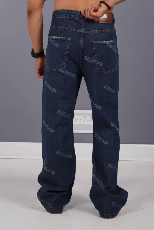 شلوار جین بوتکات مردانه آبی BALENCIAGA کد 206355/7