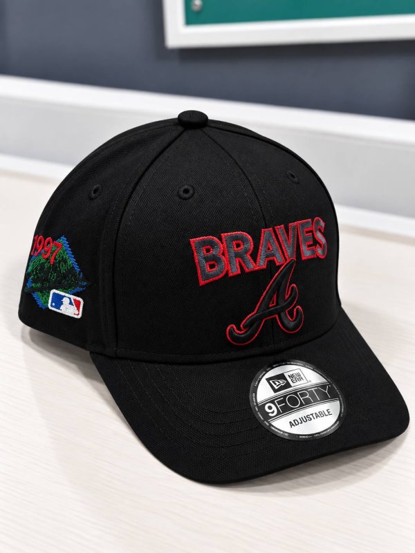 کلاه مردانه بیسبالی طرح BRAVES کد 801339