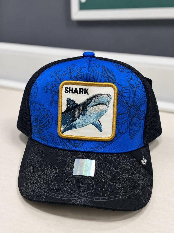 کلاه یونیسکس گورین طرح SHARK آبی تیره کد 127714