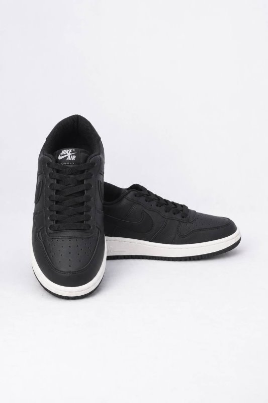 کتونی پسرانه NIKE AIR مشکی کفه سبز کد 256105