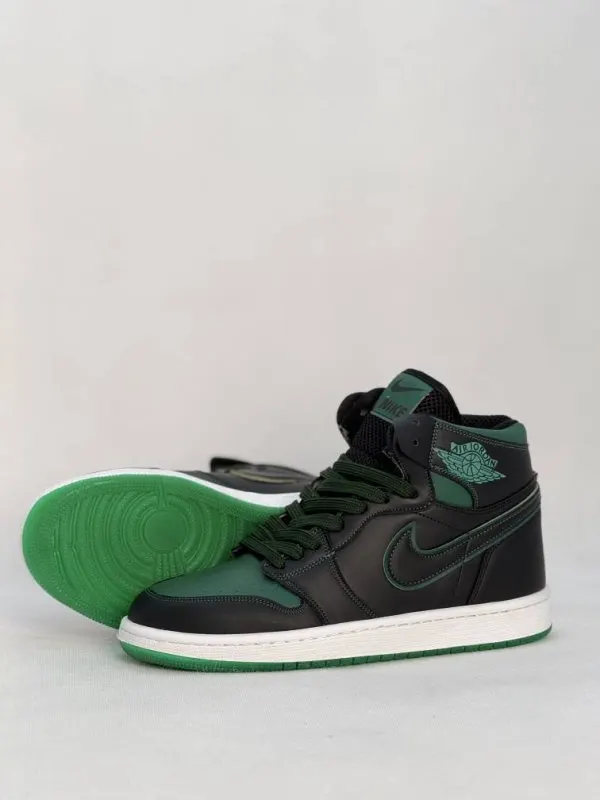 کتونی مردانه AIR JORDAN ساقدار — سبز — تصویر ۲