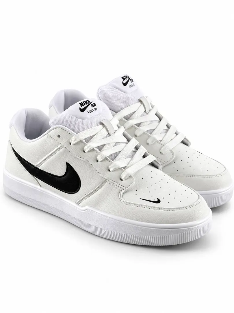 کتونی مردانه NIKE SB — سفید مشکی — تصویر ۳