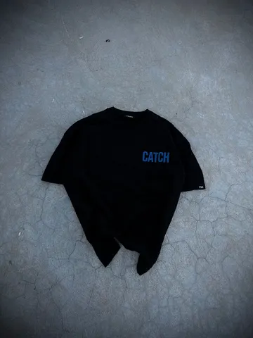 تیشرت مردانه CATCH مشکی کد 2176
