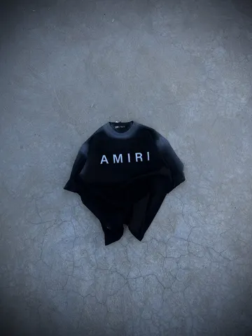تیشرت مردانه پیسولتی AMIRI مشکی کد 2177