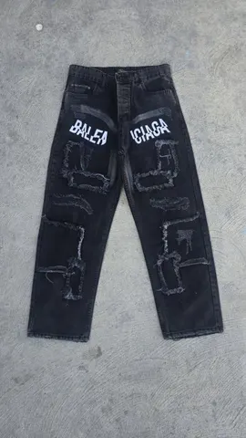 شلوار کارپنتر مردانه ذغالی BALENCIAGA 204505